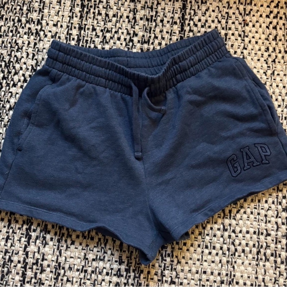 GAP Women's Dark Blue Athletic Shorts